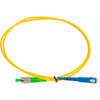 Оптический шнур Cabeus simplex fc/apc-sc/upc 9/125 sm 1м lszh FOP(s)-9-FC/APC-SC/UPC-1m