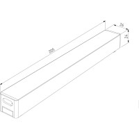 Блок питания Elektrostandard Flat magnetic 100w (черный) a063730