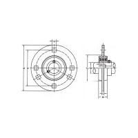 Подшипниковый узел FKD SBPF207