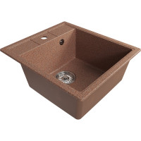 Мойка MIXLINE ml-gm28 терракотовая (307),450x500x190 мм new 552095