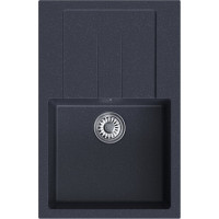 Мойка MIXLINE ml-gm31 с крылом, антрацит (343), 770x500x190 мм new 552196