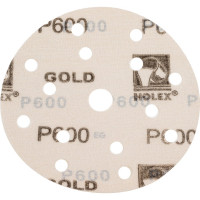 Круг абразивный GOLD LINE 150 мм, Р600, 15 отверстий, 100 шт HOLEX HAS-384615
