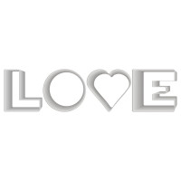 Набор кулинарных форм МУЛЬТИДОМ LOVE 4 шт., 6-7x7 см DA8-220