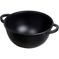 Казан Горница 8л. 300/170 классик литый ручки с крышкой ТП11249