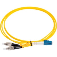 Оптический шнур Cabeus duplex lc-fc 9/125 sm 1м lszh FOP(d)-9-LC-FC-1m
