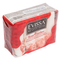  Туалетное мыло EVISSА ecopack, 4x70 гр. Роза М5060