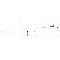 Амортизатор (стойка) передний правый для автомобиля Opel Mokka (13-) 2WD TRIALLI AG 21369