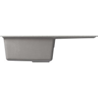 Мойкa MIXLINE ML-GM31 с крылом, серая 310, 770x500x190 мм newх 552191