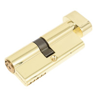 Ключевой цилиндр с заверткой MORELLI 70CK PG 70 мм, цвет - золото 9008943