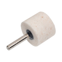 Головка абразивная с хвостовиком 32x25x6 мм, AW(ГЦ), 25А, F60(25Н), O(СТ1) CNIC 50684