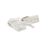 Коннектор RJ-45 EKF TERACOM неэкранированный, 8P8C, Cat.5E, универсальный, упаковка 50 штук TRC-PLUG-5EUTP-50