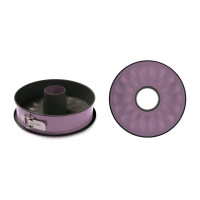 Круглая разъемная форма для выпечки со сменным дном GUARDINI Bon Ton сиреневая, 26 см 70226PKLBHEE