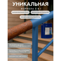 Грунт-эмаль Сделай пол Защити металл евроведро, 20 кг, синий RAL 5005 СП-0000534