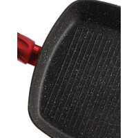 Сковорода-гриль EDENBERG 28 см красная EB-7414