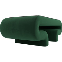 Стол Лига диванов Волна велюр зеленый 115763