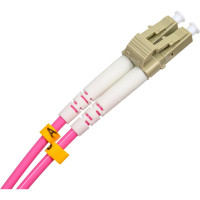 Оптический шнур Cabeus duplex lc-lc 50/125 mm om4 5м lszh FOP-50-OM4-LC-LC-5m