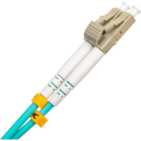 Оптический шнур Cabeus duplex lc-lc 50/125 mm om3 1м lszh FOP-50-LC-LC-1m
