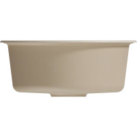 Мойкa MIXLINE ml-gm09 круглая, бежевая (328), 510 мм, глубина чаши 190 мм new 551800