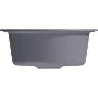 Мойкa MIXLINE ml-gm11 круглая, графит (342), 500 мм, глубина чаши 180 мм new 551827