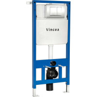 Инсталляция для подвесного унитаза VINCEA 500х1112, цвет сине-белый VIS-601