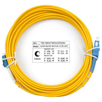 Оптический шнур Cabeus duplex lc-sc 9/125 sm 2м lszh FOP(d)-9-LC-SC-2m