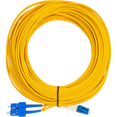 Оптический шнур Cabeus duplex lc-sc 9/125 sm 20м lszh FOP(d)-9-LC-SC-20m