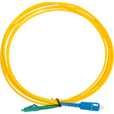 Оптический шнур Cabeus simplex lc/apc-sc/upc 9/125 sm 3м lszh FOP(s)-9-LC/APC-SC/UPC-3m