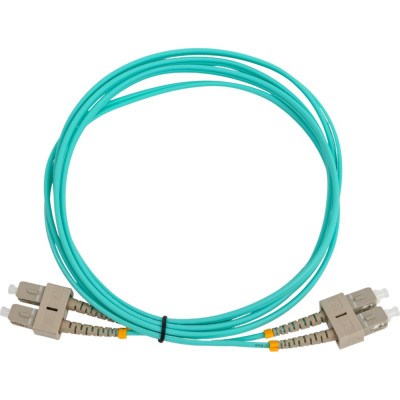 Оптический шнур Cabeus duplex sc-sc 50/125 mm om3 2м lszh FOP-50-SC-SC-2m