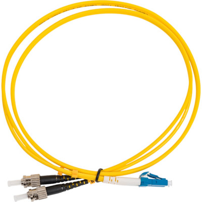Оптический шнур Cabeus duplex lc-st 9/125 sm 1м lszh FOP(d)-9-LC-ST-1m