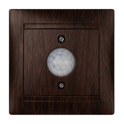 Выключатель с датчиком движения TDM ELECTRIC Лама 1А венге SQ1815-0448