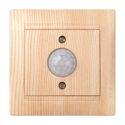 Выключатель с датчиком движения TDM ELECTRIC Лама 1А сосна SQ1815-0348