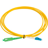 Оптический шнур Cabeus simplex sc/apc-lc/upc 9/125 sm 3м lszh FOP(s)-9-SC/APC-LC/UPC-3m