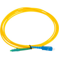 Оптический шнур Cabeus simplex lc/apc-sc/upc 9/125 sm 3м lszh FOP(s)-9-LC/APC-SC/UPC-3m