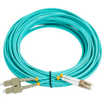 Оптический шнур Cabeus duplex lc-sc 50/125 mm om3 15м lszh FOP-50-LC-SC-15m