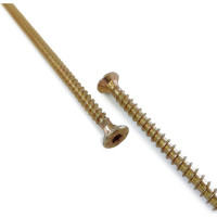 Шурупы Simpson Schmid Rapid FT SK Half-tip 8.0x160/150 TX40 (Жёлтый цинк, полная резьба, потай, 50 шт.) 1935740801600001