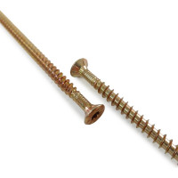 Шурупы Simpson Schmid Rapid FT SK Half-tip 10.0x300/288 TX50 (Жёлтый цинк, полная резьба, потай, 50 шт.) 1945741003000001