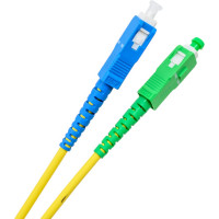 Оптический шнур Cabeus simplex sc/apc-sc/upc 9/125 sm 3м lszh FOP(s)-9-SC/APC-SC/UPC-3m