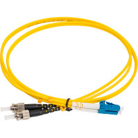Оптический шнур Cabeus duplex lc-st 9/125 sm 1м lszh FOP(d)-9-LC-ST-1m