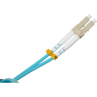 Оптический шнур Cabeus duplex lc-st 50/125 mm om3 10м lszh FOP-50-LC-ST-10m