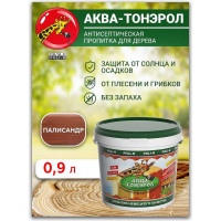 Пропитка POLI-R АКВА-Тонэрол палисандр, 0.9 л 20122