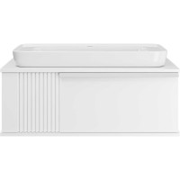 Подвесная тумба Brevita Savoy - 90, с 1 ящиком, белый SAV-09090-0101Я