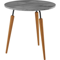 Журнальный стол Мебелик BeautyStyle 22 орех гикори grey/ черный/ бук 8604