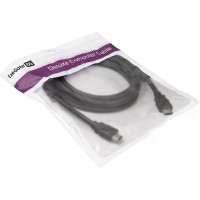 Кабель ExeGate HDMI EX-CC-HDMI2-3.0F 19M 19M, v2.0, 3м, 4K UHD, Ethernet, ферритовые кольца, позолоченные контакты 287724