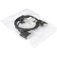 Кабель ExeGate DVI dual link EX-CC-DVI2F-1.8 25M 25M, 1,8м, 2 фильтра, позолоченные контакты 191094