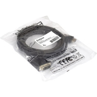 Кабель ExeGate HDMI-DVI EX-CC-HDMIM-DVIM-1.8 19M 19M, single link, 1,8м, позолоченные контакты 284893
