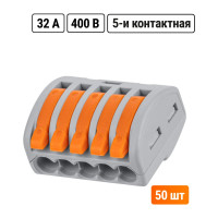 Соединительная клемма TDM ELECTRIC ск-415, 2,5 мм², 50 шт. SQ0527-0018