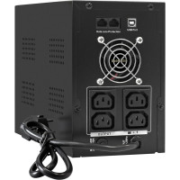 ИБП ExeGate SpecialPro Smart LLB-2C13.RJ.USB 2C13,RJ45 11,USB, металлический корпус, Black 292634