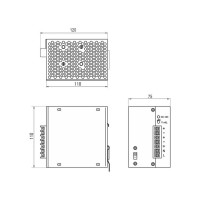 Блок питания KIPPRIBOR Wbp-1120.24m =24 В, 120 Вт, на din-рейку УТ-00000616