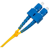 Оптический шнур Cabeus duplex lc-sc 9/125 sm 15м lszh FOP(d)-9-LC-SC-15m