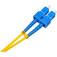 Оптический шнур Cabeus duplex lc-sc 9/125 sm 10м lszh FOP(d)-9-LC-SC-10m